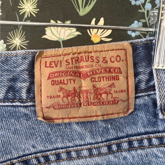 Vtg Levi's 550 Jeans Women's 12L Relaxed Fit Tapered Leg Blue Denim Mom Y2K - Picture 4 of 8